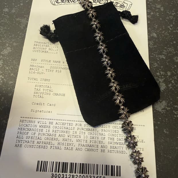 (새상품) 크롬하츠 타이니 플러스 팔찌