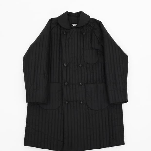 리리스토어 언노운블루 paper padding coat 블랙