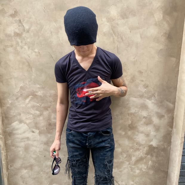 (CIVARIZE)2000s Rare Vkei 3R Lip V-Neck 