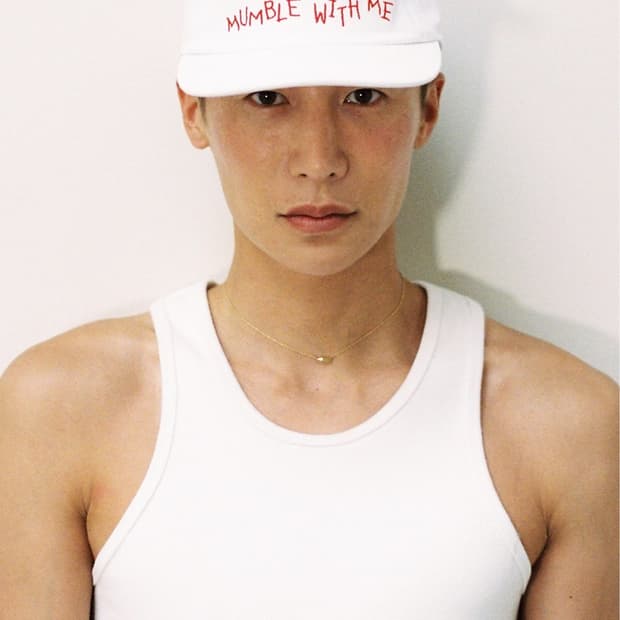 MUMBLE VACATION CAP _ WHITE