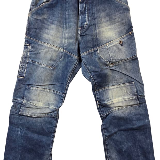 G-Star Raw 워싱 데님 팬츠(W32/L30)