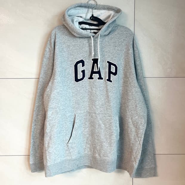 갭 GAP 후드티 그레이 (XL) 