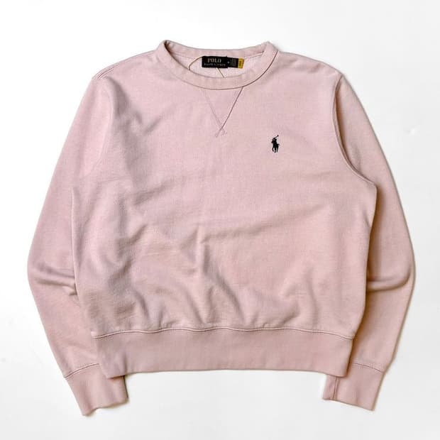 폴로 랄프로렌 베이직 로고 크루넥 맨투맨 PN5169