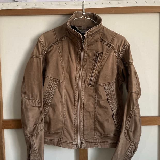 필드코어 x 넥스트워커즈 바이커 자켓