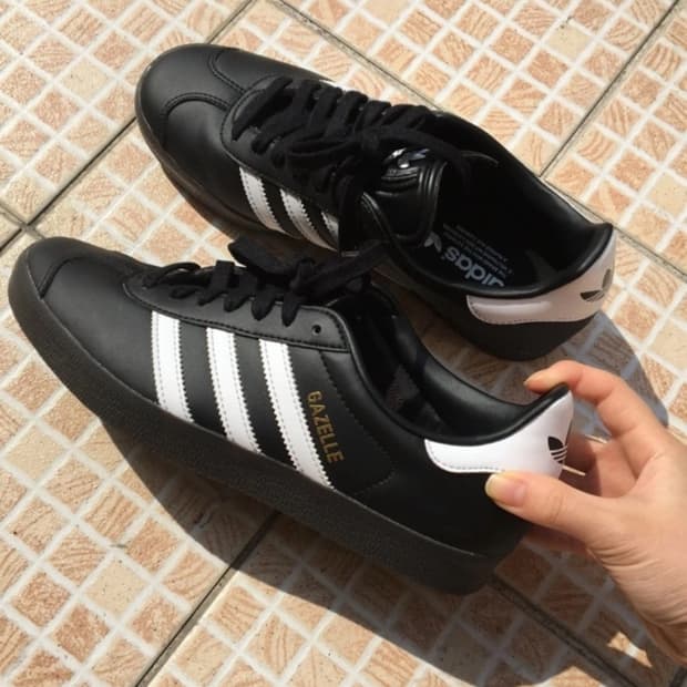 아디다스 가젤 오리지날 가죽 블랙 245