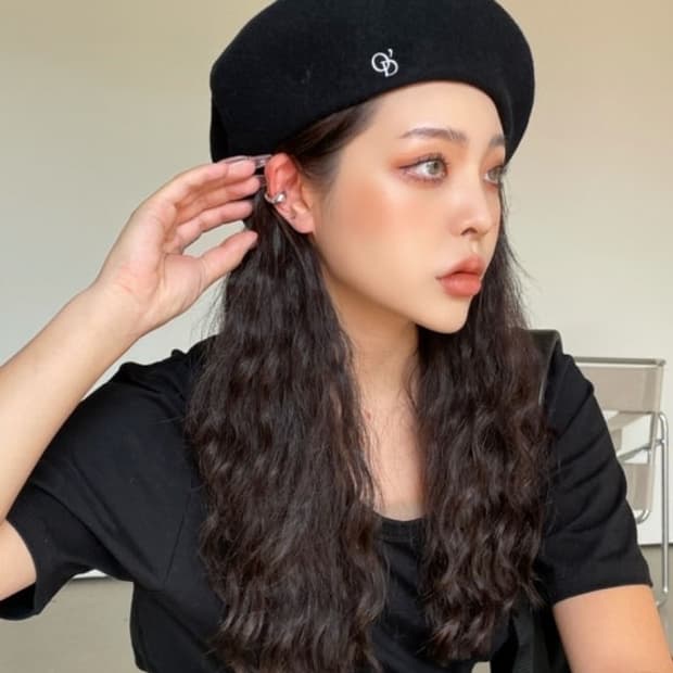 오도어 베레모 블랙