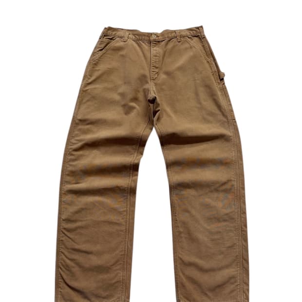 칼하트 B111 플란넬 라이닝 싱글니 워크팬츠