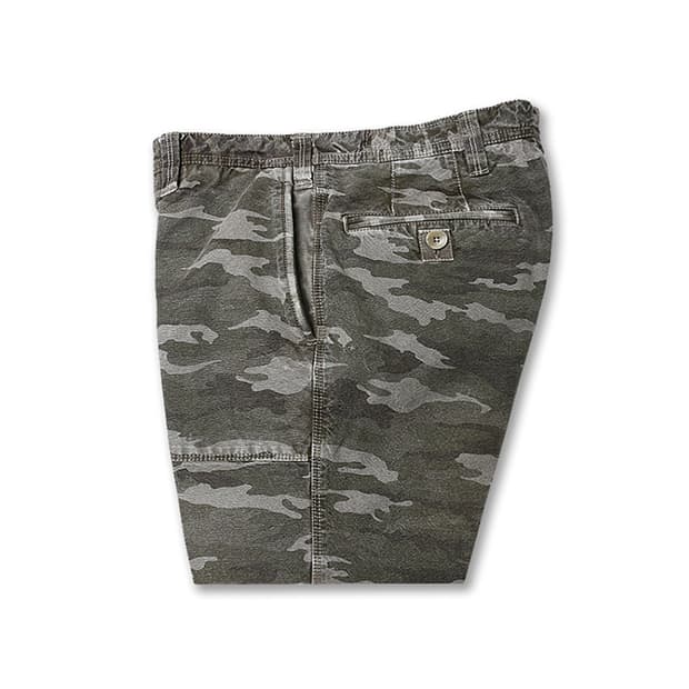 피티 아이콘 [PT Icon] 카모플라쥬 가먼트 슬림 팬츠