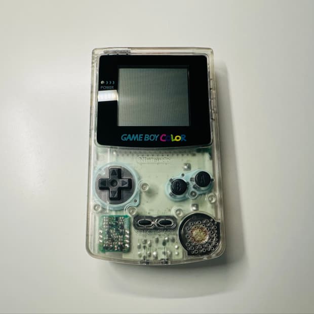 닌텐도 GBC 게임보이 컬러 클리어 순정 판매 (GBA)