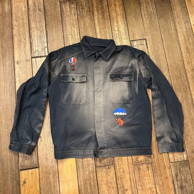 핸드 자수 쟈켓