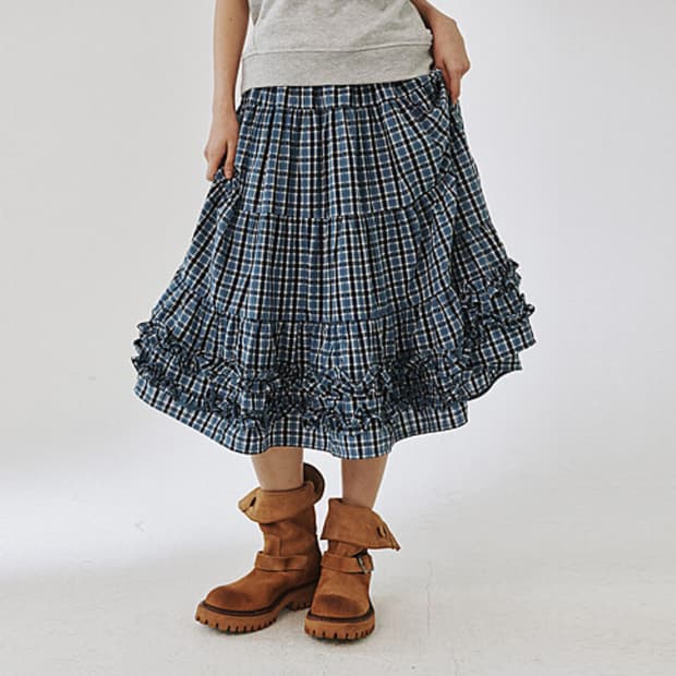 플리즈프로젝트 프릴 스커트