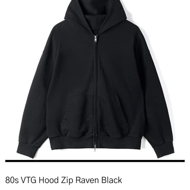 Htae hood zip 1사이즈