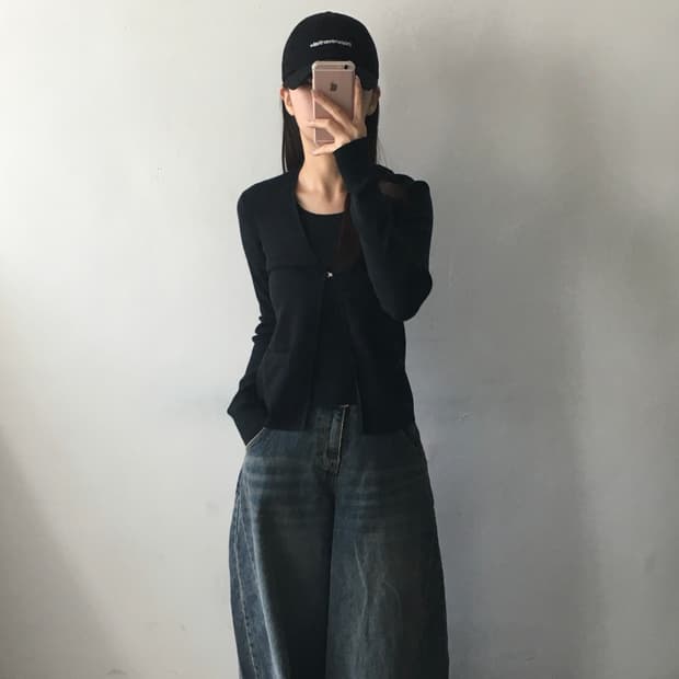 폴로 랄프로렌 버클 가디건