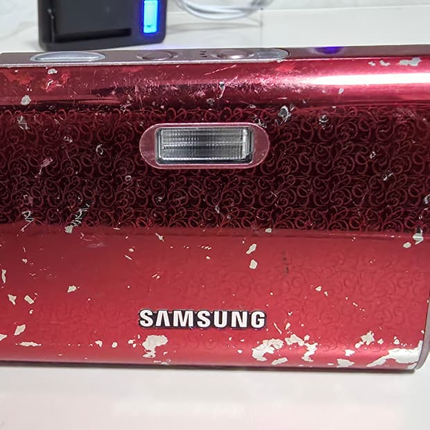 삼성 블루 i70 빈티지 디지털카메라