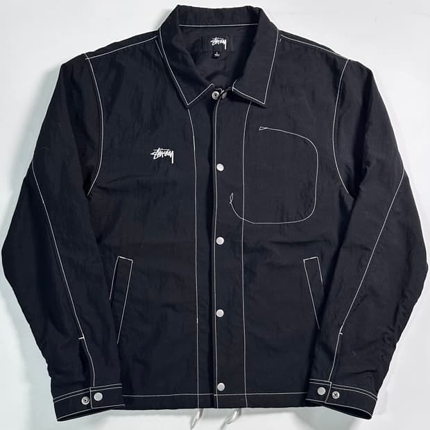 스투시 나일론 스티치 자켓 
