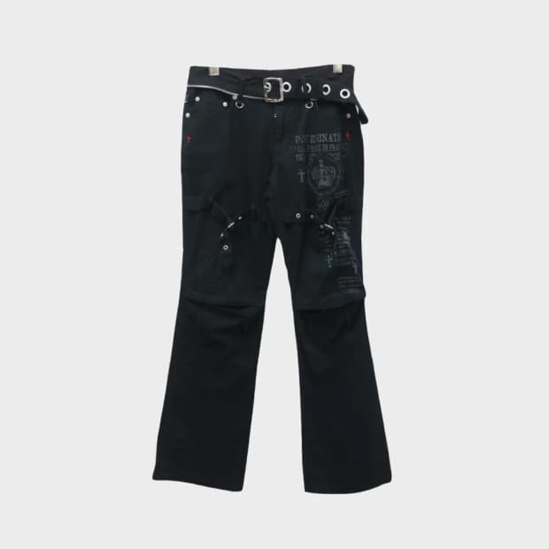 매드펑크 고스로리 버클 팬츠 65150