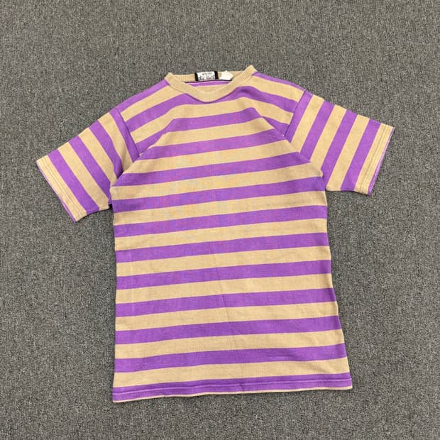 M)90’s Hardin Knitwear U.S.A 빈티지 스트라이프반팔