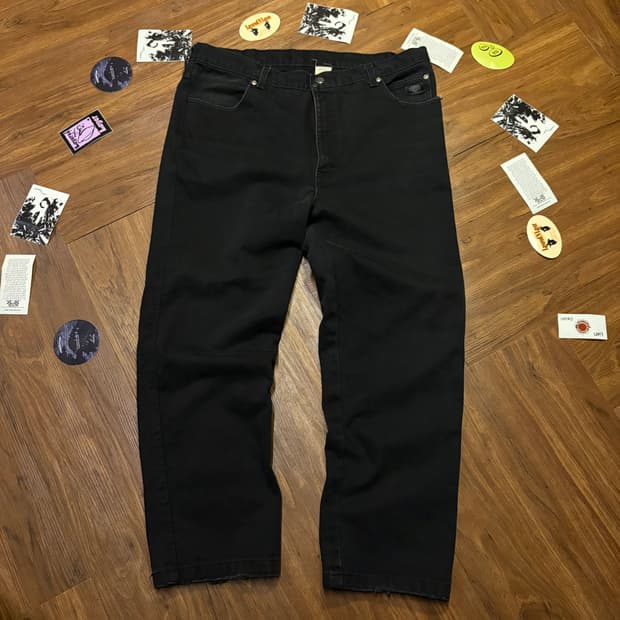Harley davidson Black denim pants