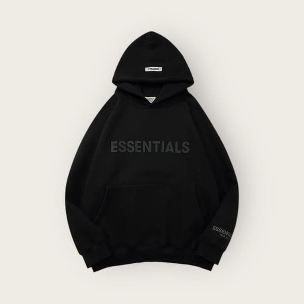 L/ 피어오브갓 에센셜 프론트로고 후드티