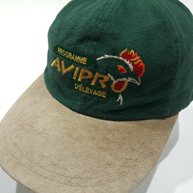 AJM 아비프로 코옵 투톤 스웨이드 챙 볼캡 모자 P2079