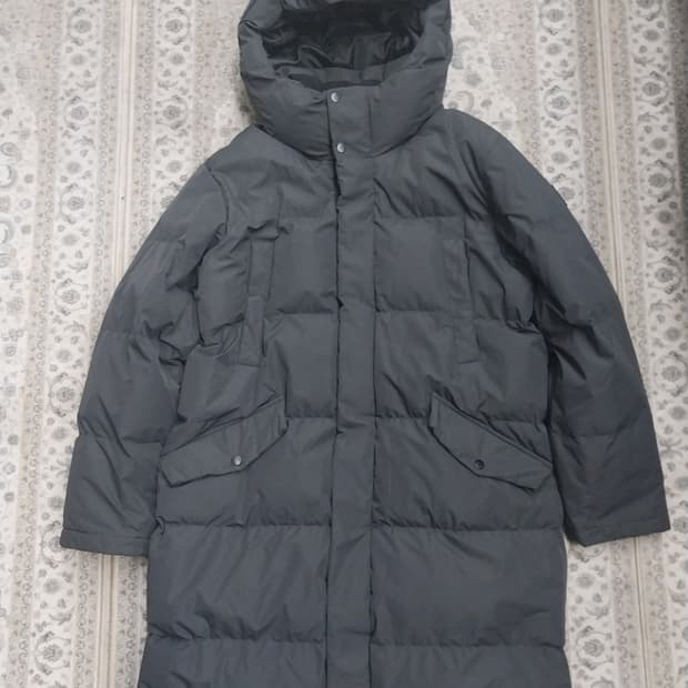 코오롱 스포츠 후드 롱패딩 105