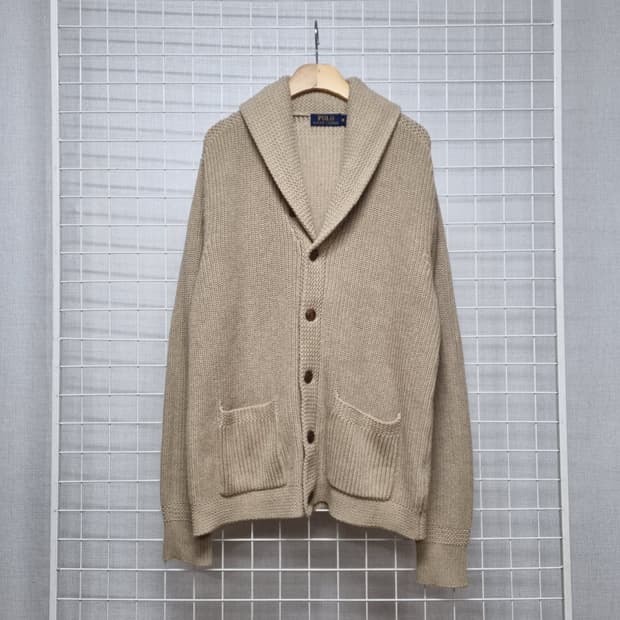 (택포) 폴로 랄프로렌 숄카라 니트 M