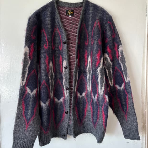 니들스 모헤어 가디건 사이즈 M