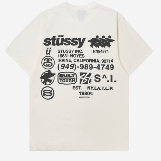 Stussy DNA Pigment 반팔 [내츄럴]