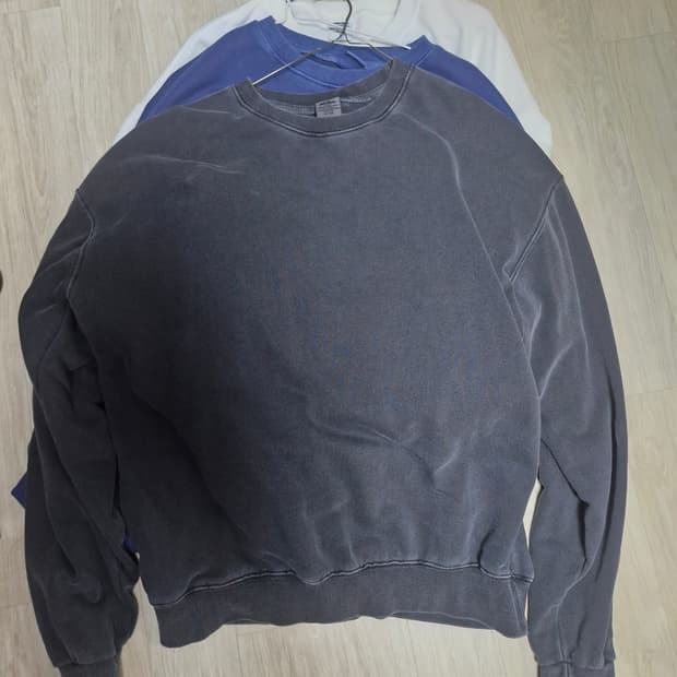 트래블 스웨트셔츠 기모x 3pack 표기l/체감xl-xxl