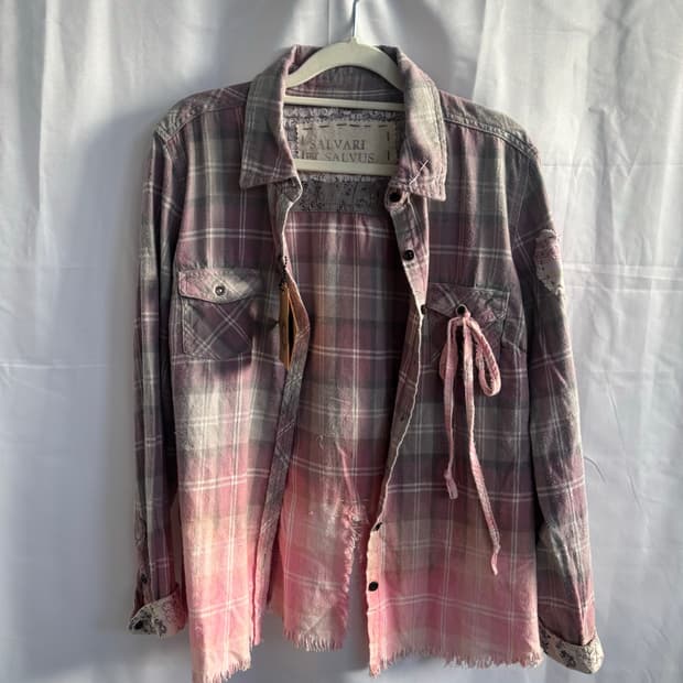 00s USA vintage 체크셔츠