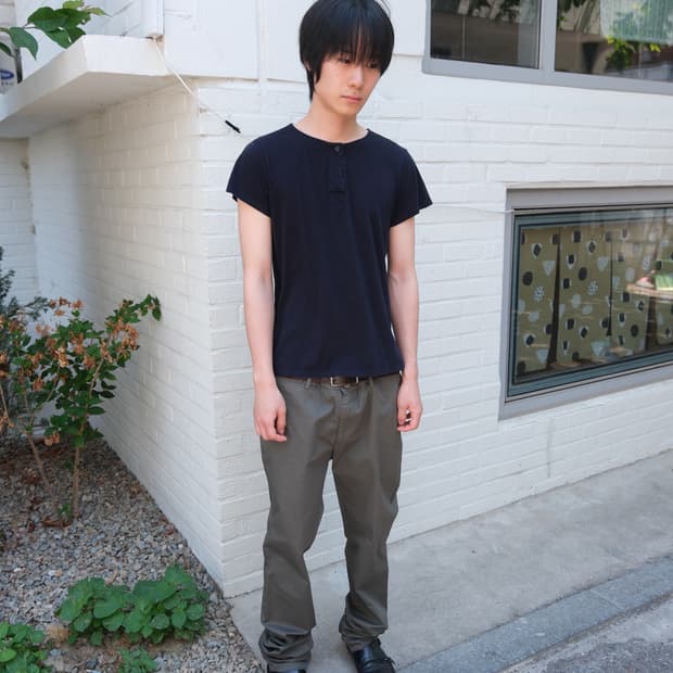 Helmut lang 헨리넥 xs