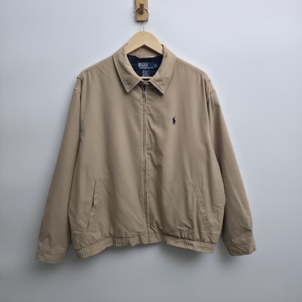 [L] 폴로 랄프로렌 폴리쉘 바이스윙 자켓 베이지