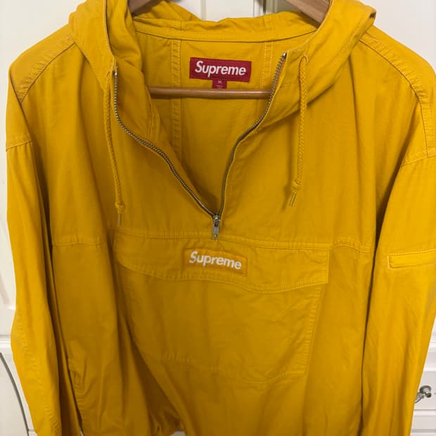 슈프림 아노락 노랑 (m)
