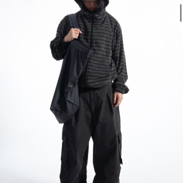 coln cloudy dying pants - washed black