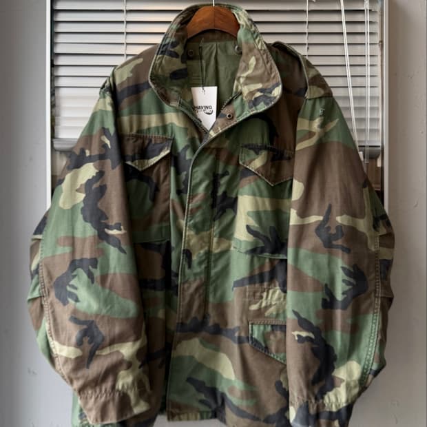 Original U.S army 80s M-65 cold weather 