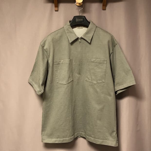 오라리 하프집업 셔츠