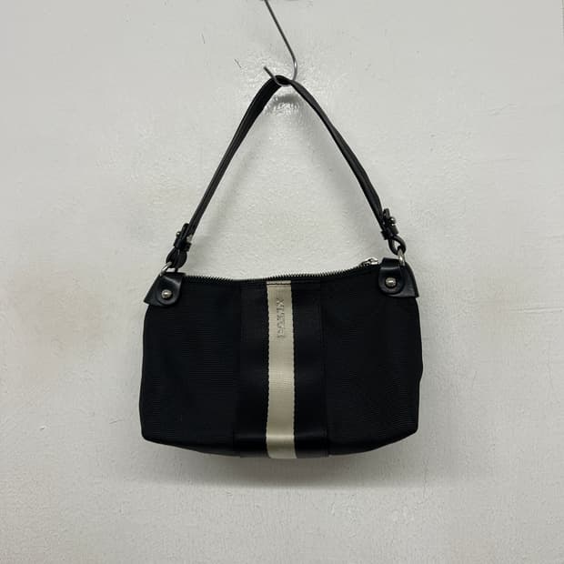 빈티지 발리 블랙 미니 숄더백