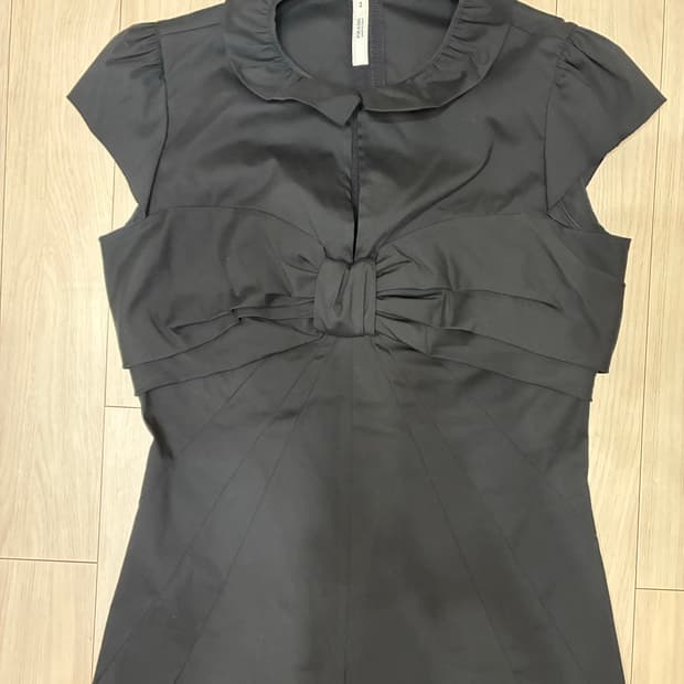 [정품] 프라다(PRADA) 2008 아카이브 리본 셔링 탑 (M)