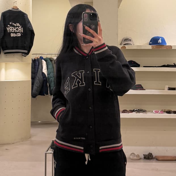 나이키 JD172 오레곤 바시티 스냅 자켓 U803