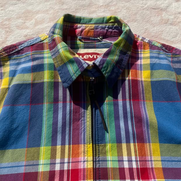 리바이스 히피 섯셋 집업 자켓