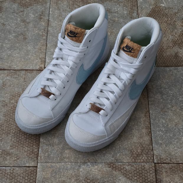 (235)나이키 블레이저 미드 인디고 