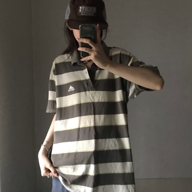 아디다스 90s 브라운 스트라이프 pk