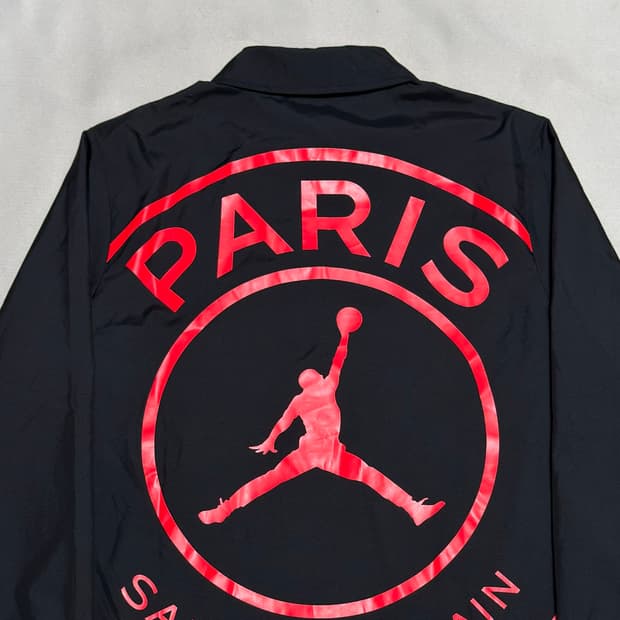 S 조던 파리 생제르망 코치 자켓