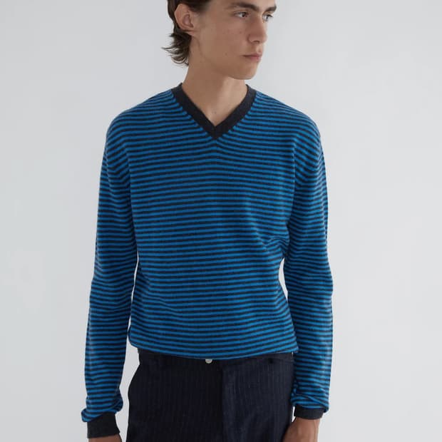 [M,L]팔로마울 Leo 스트라이프 니트