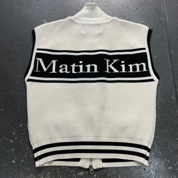90 마뗑킴 니트 조끼 