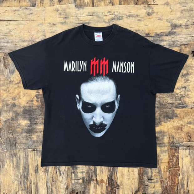 빈티지 마릴린 맨슨 Marilyn Manson 2003 티셔츠