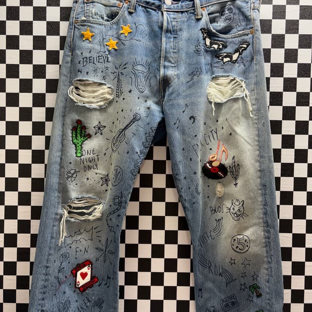 리바이스 501xx 한정판 데님팬츠