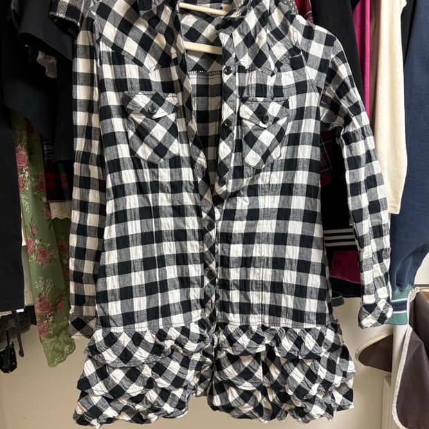 빈티지 롱 티셔츠 