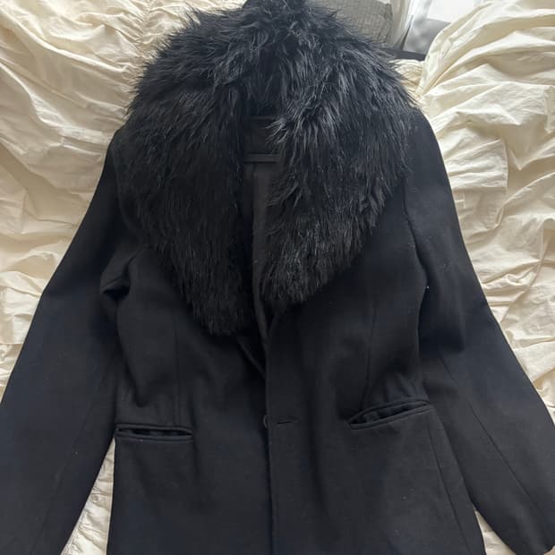 빈티지 퍼 자켓 