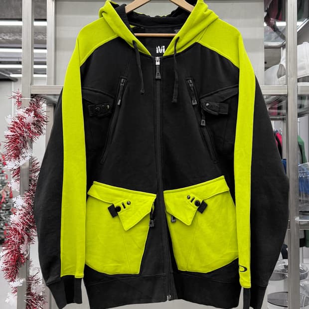 오클리 00s 테크티컬 포켓 후드집업